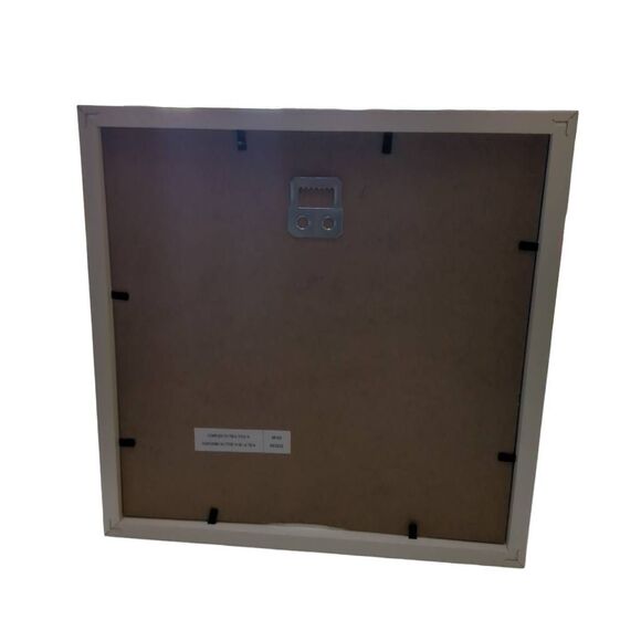 3D shadowbox in purple, yellow, greens and orange. - Picture 5 of 5